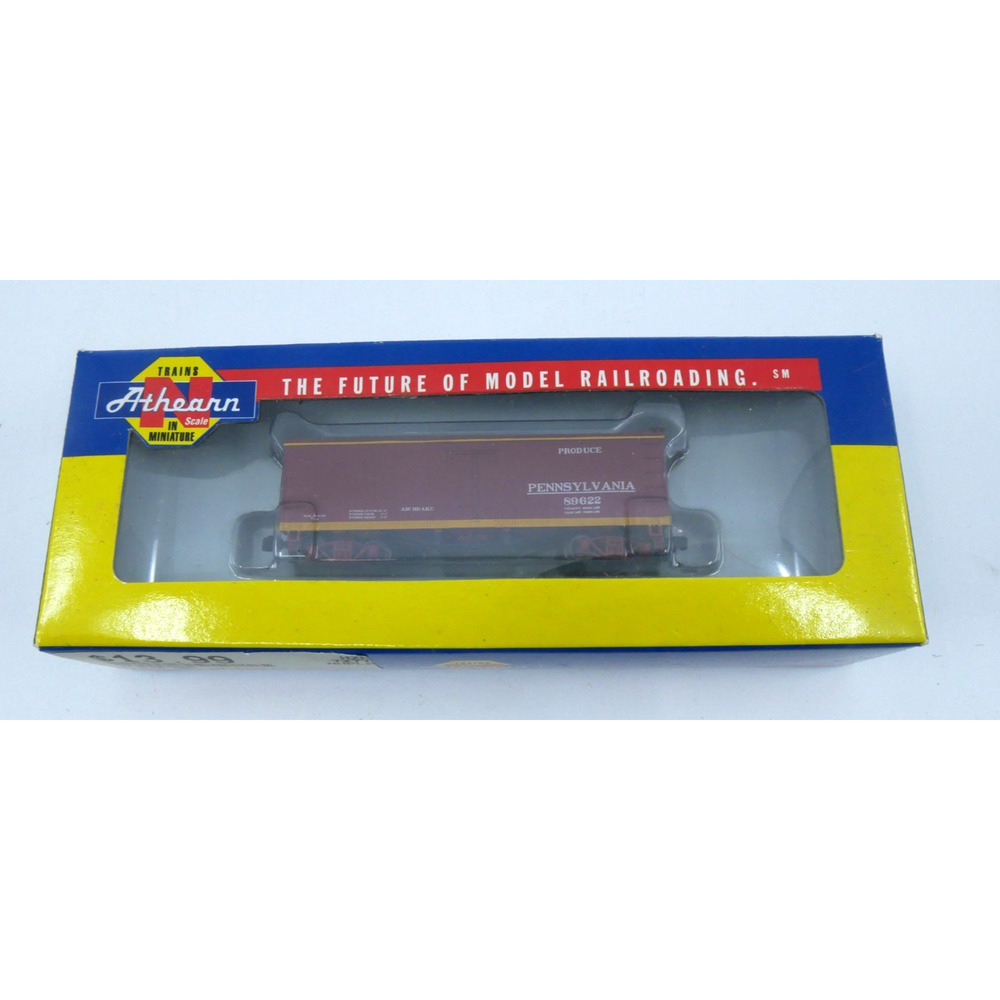 Athearn Train N Scale 10496 36' Wood Reefer Pennsylvania S9622